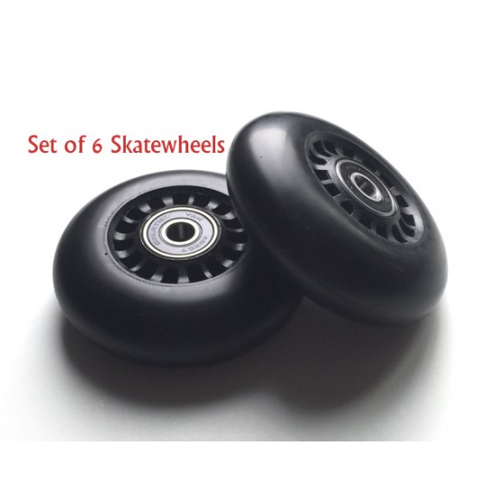 Set of 6 SkateWheels (for FerrisCatWheel Base)